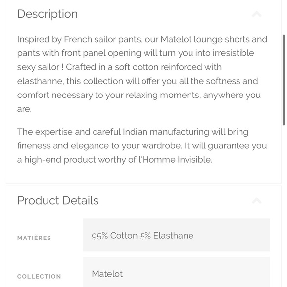 Imported L’Homme Invisible Sailor Style pant with drop crotch. Like butter. - Picture 11 of 12